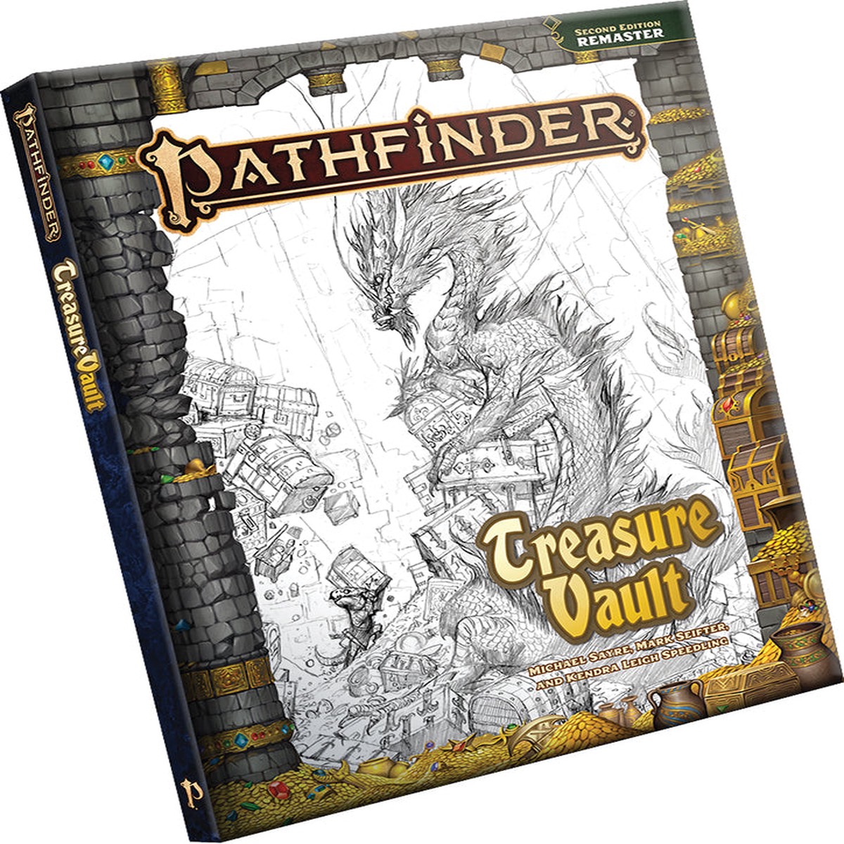 New Arrival Pathfinder RPG: Treasure Vault Hardcover (Remastered) (Sketch Cover Edition) (P2)