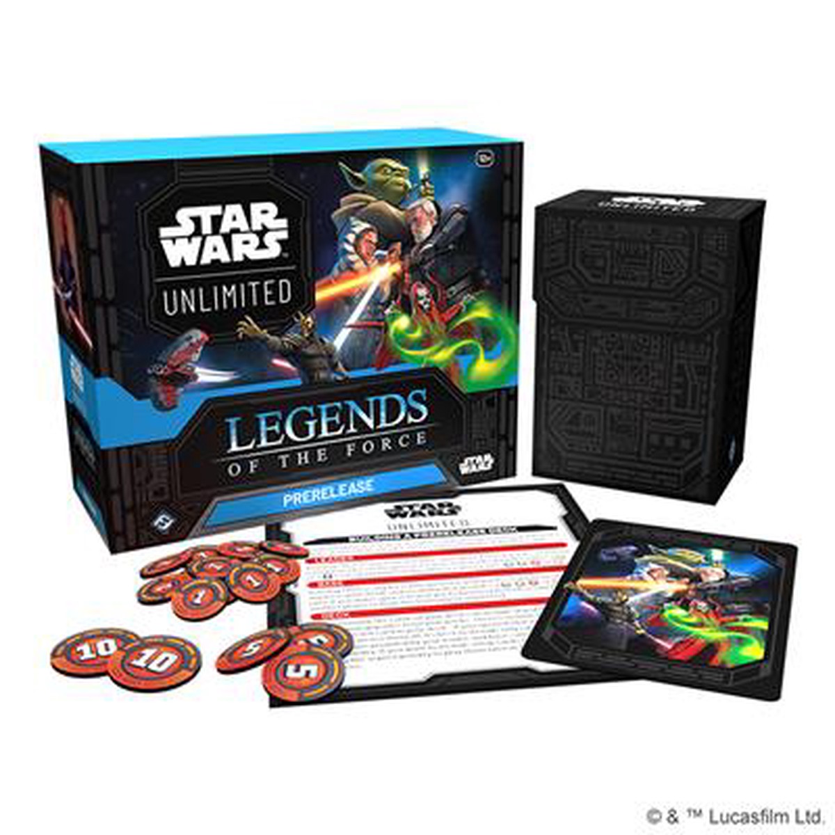 Star Wars: Unlimited - Legends of the Force: Prerelease Box