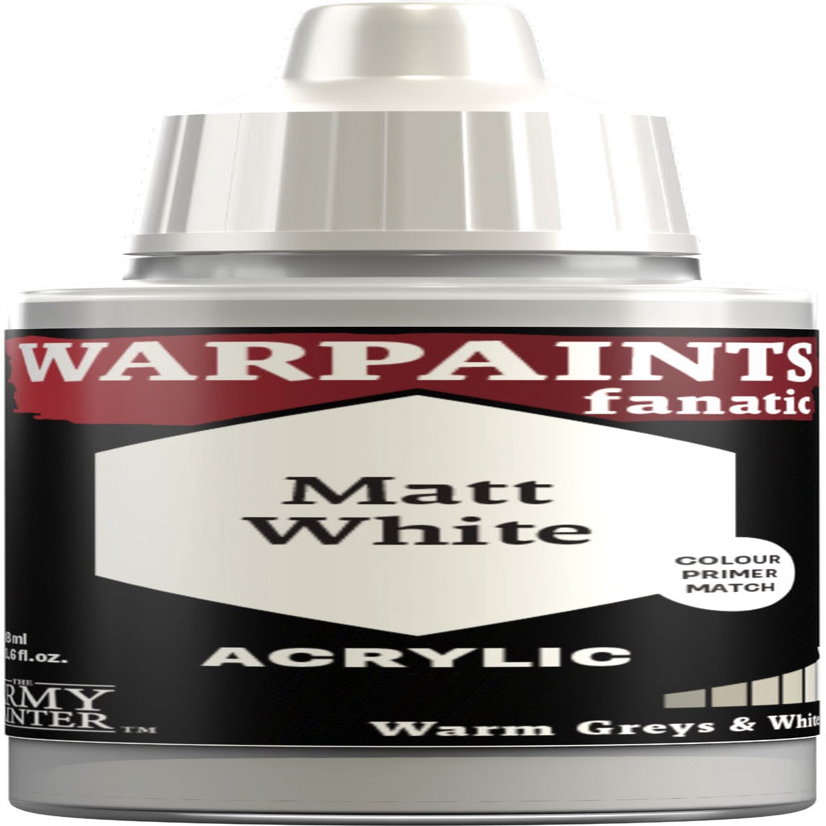 The Army Painter Warpaints Fanatic: Matt White 18ml