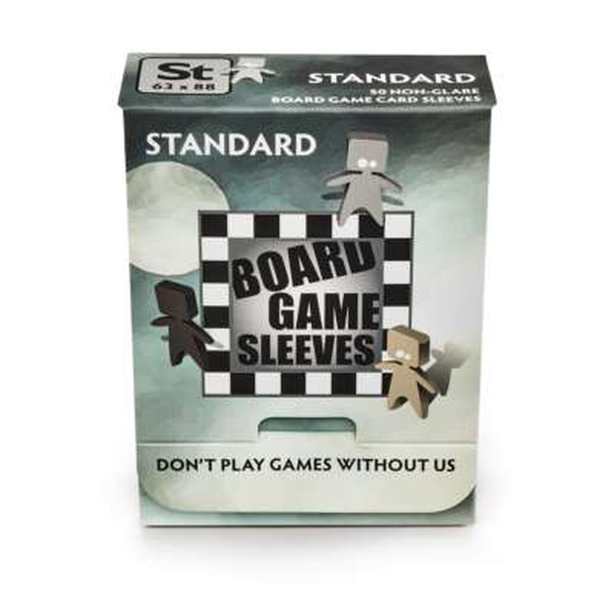 Board Game Sleeves: No Glare Standard (63x88mm)