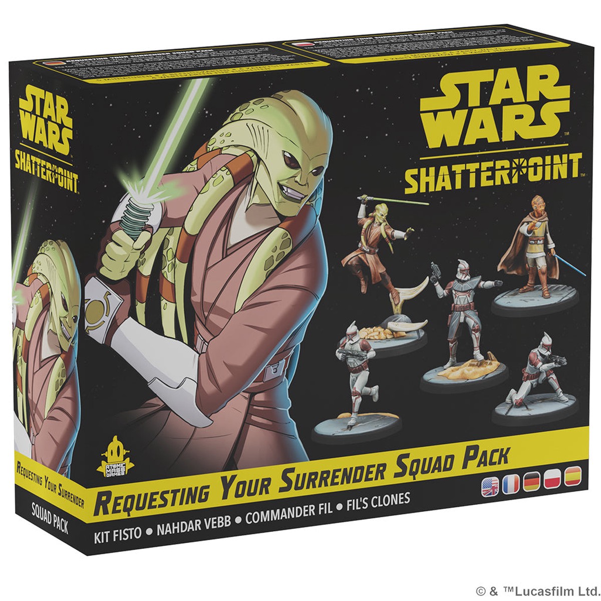 Star Wars: Shatterpoint Requesting Your Surrender Squad Pack