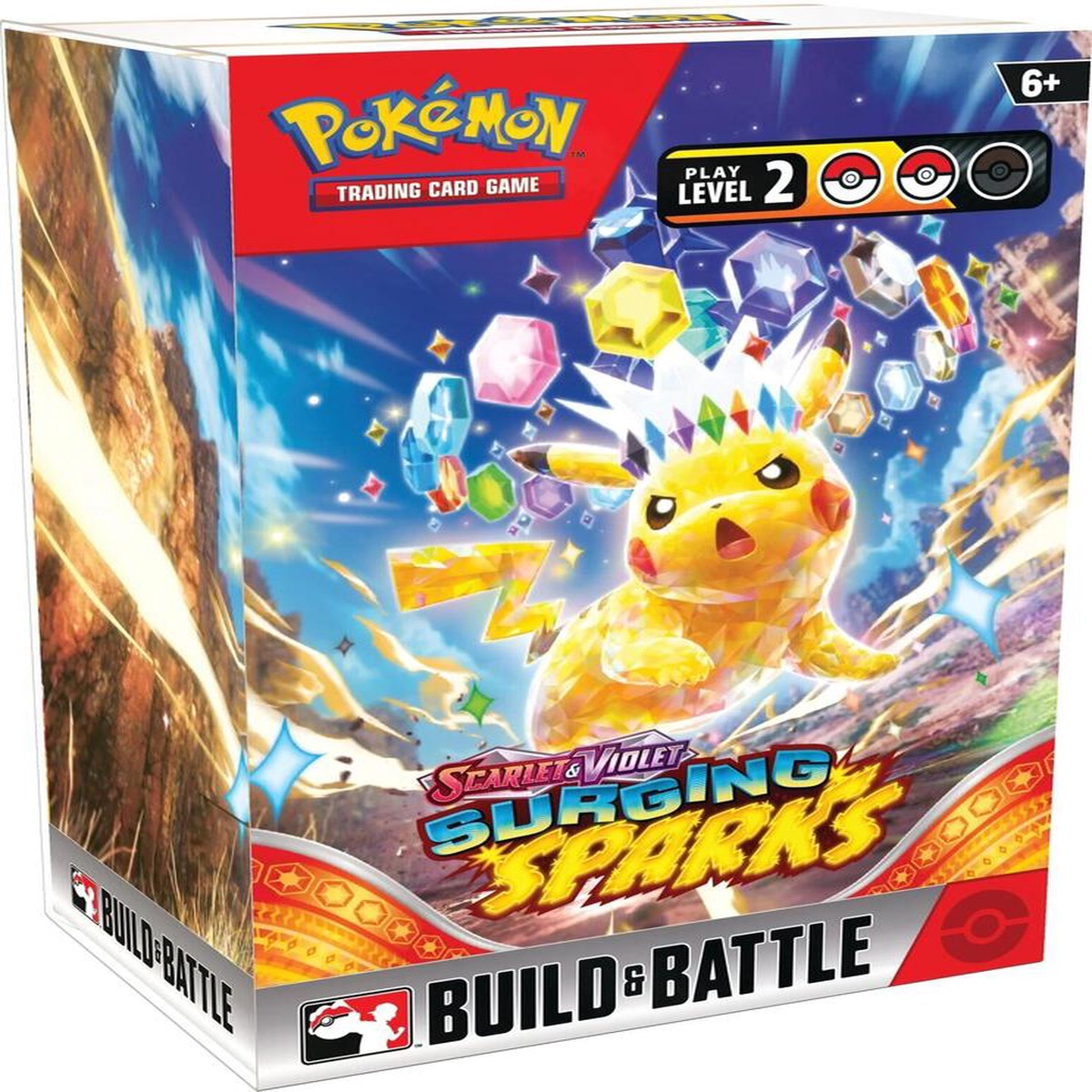 Pokemon TCG: Scarlet & Violet - Surging Spark Build and Battle Box