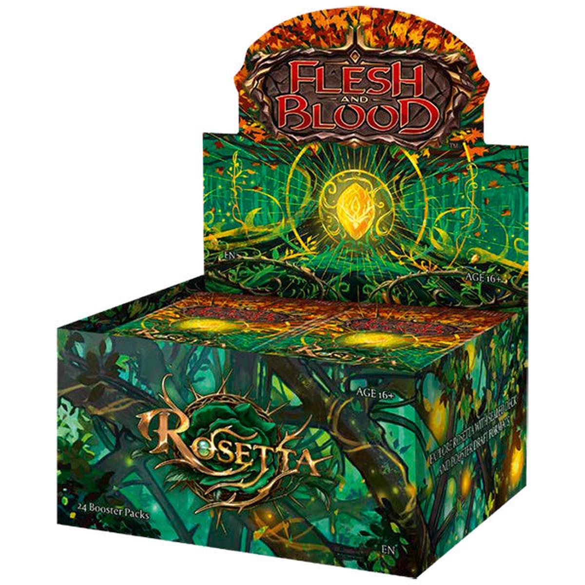 Flesh and Blood Rosetta Booster Display