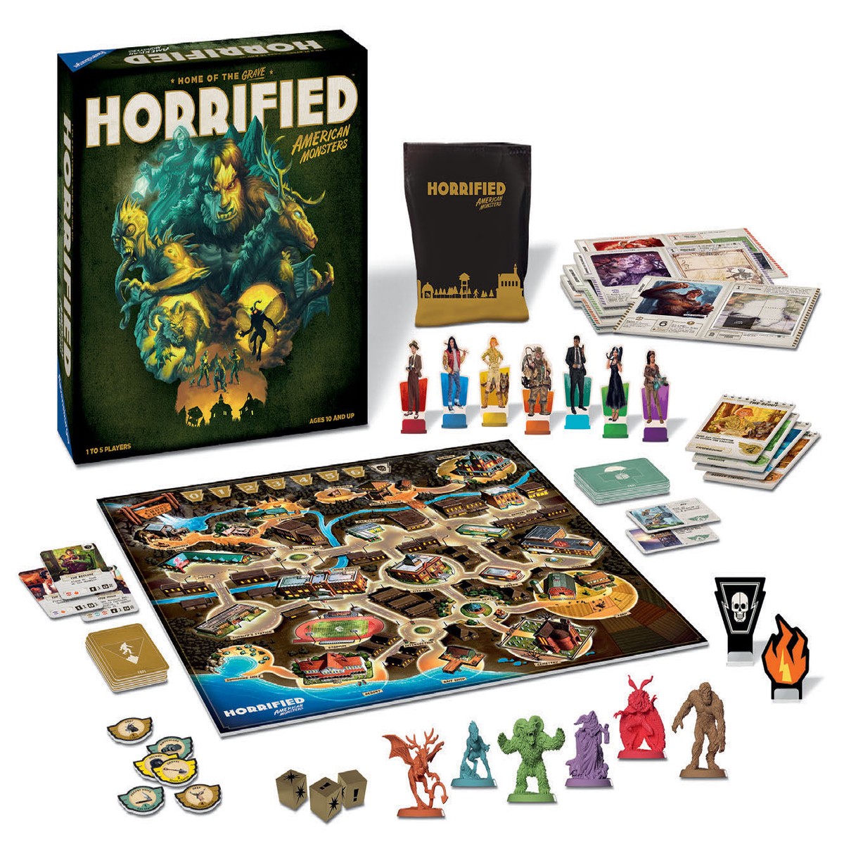 Hot Sale Horrified: American Monsters