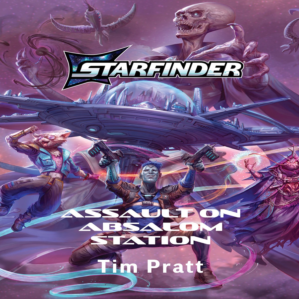 Hot Sale Starfinder Fiction Assault on Absalom Station Novel