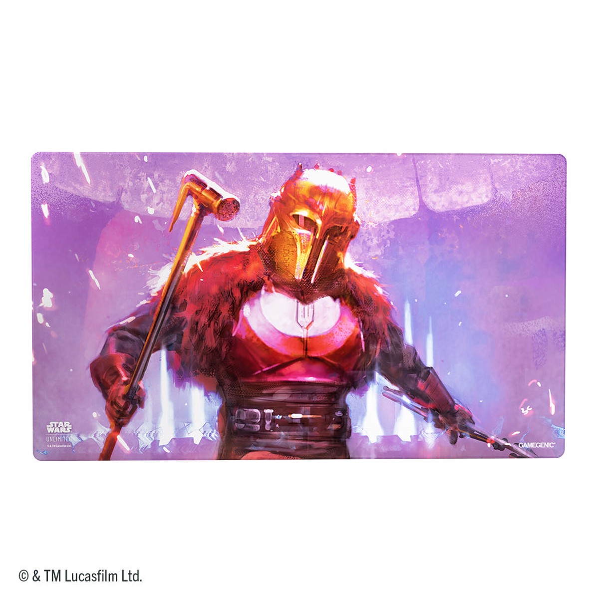 New Arrival Star Wars: Unlimited Shiny Game Mat - The Armorer