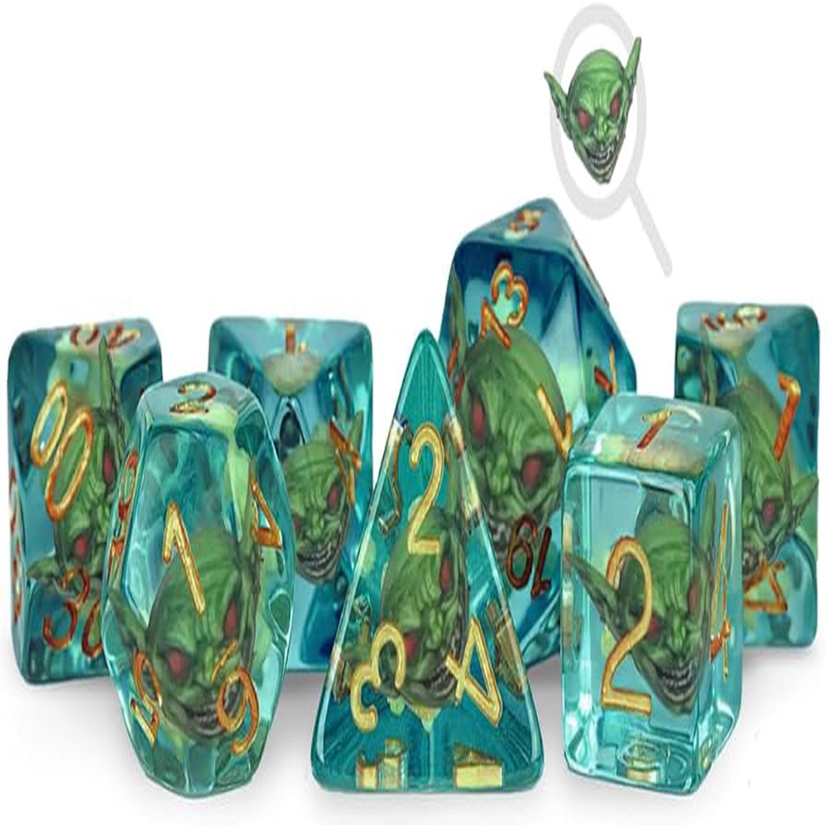 Pathfinder: Goblin Inclusion Dice Set