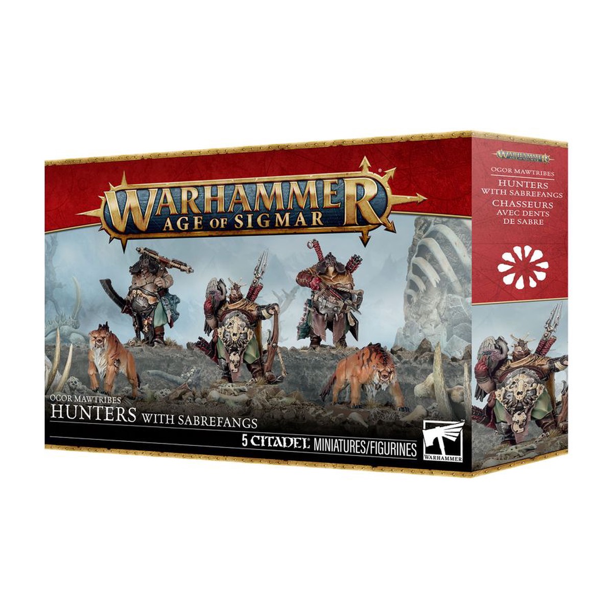 Warhammer: Age of Sigmar Ogor Mawtribes- Hunters with Sabrefangs