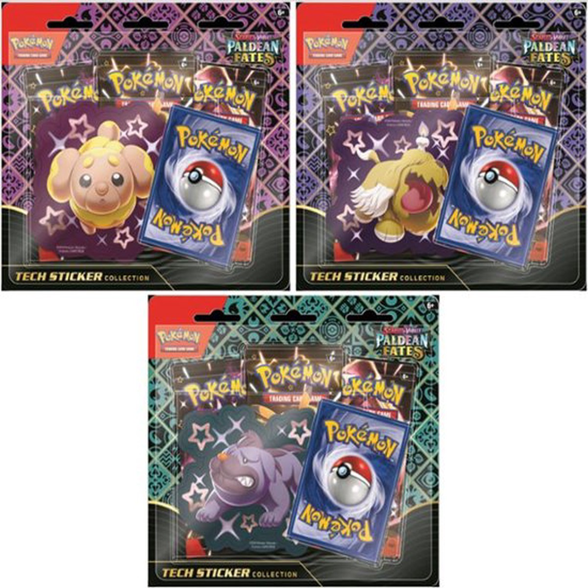 Pokemon TCG: Paldean Fates Tech Sticker