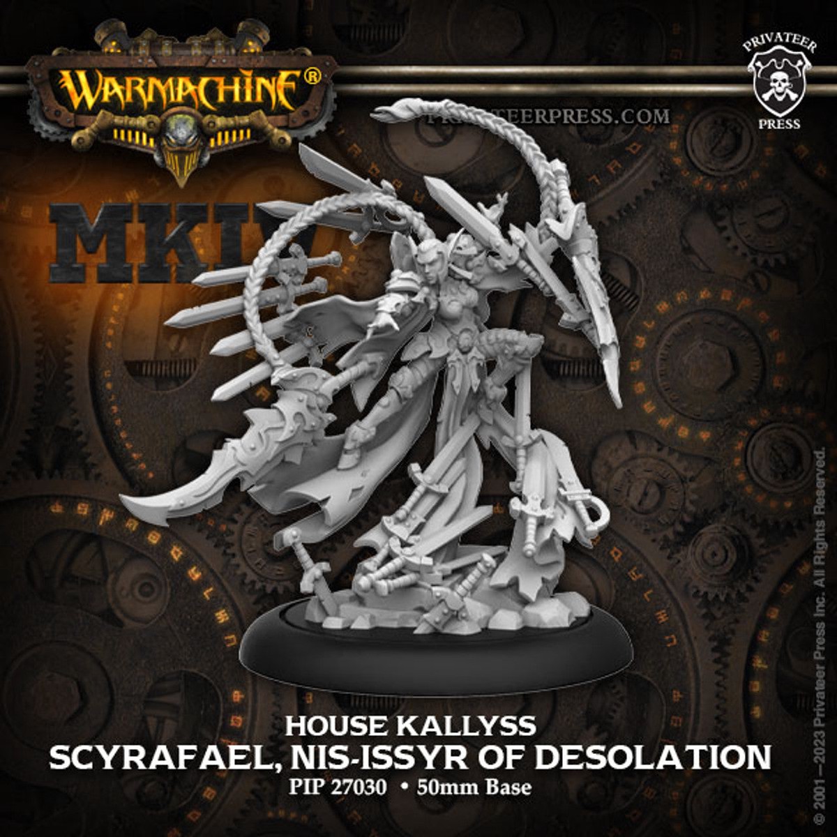 Warmachine: Dusk Scyrafael, Nis-Issyr of Desolation
