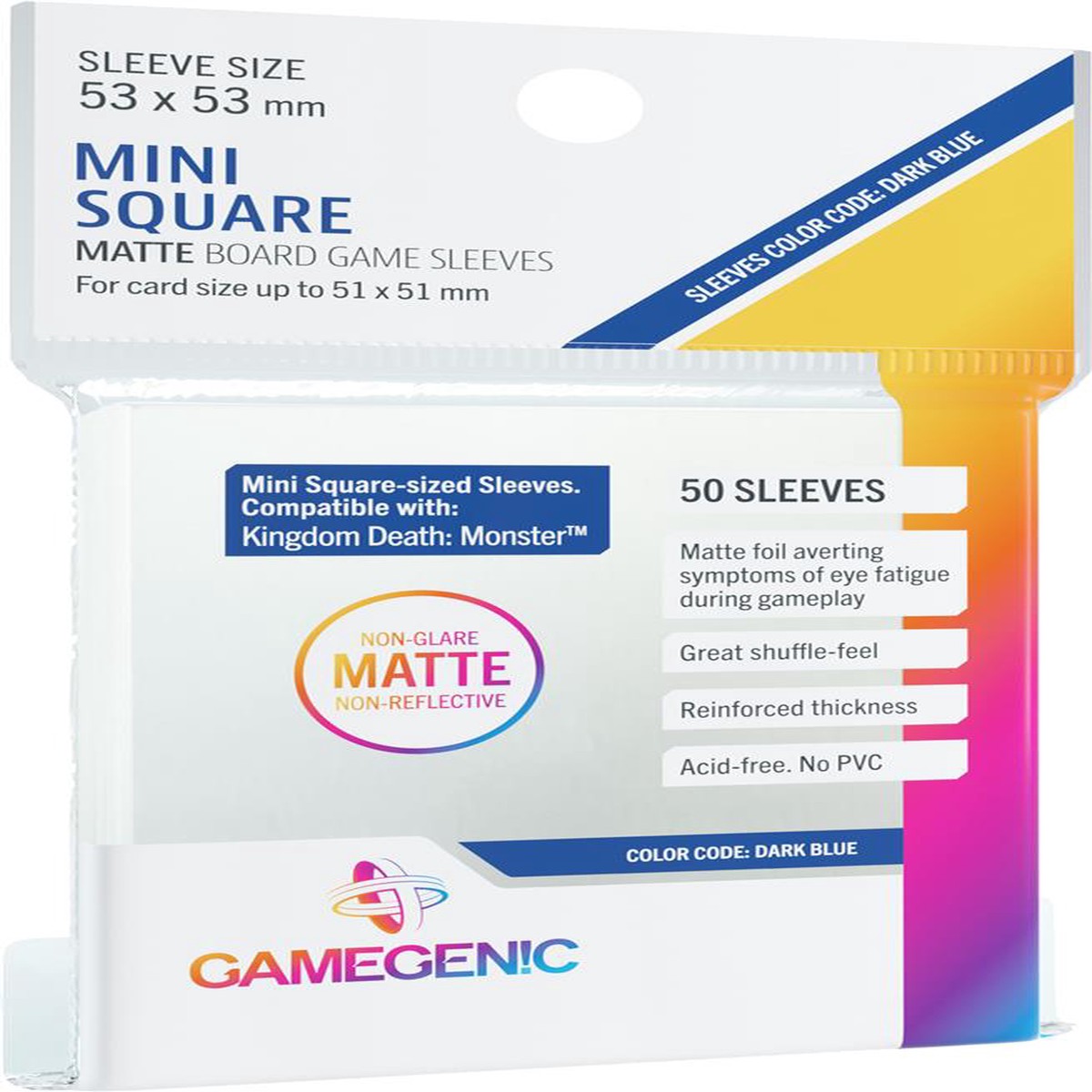 Gamegenic: Matte Mini-Square (53 x 53mm)