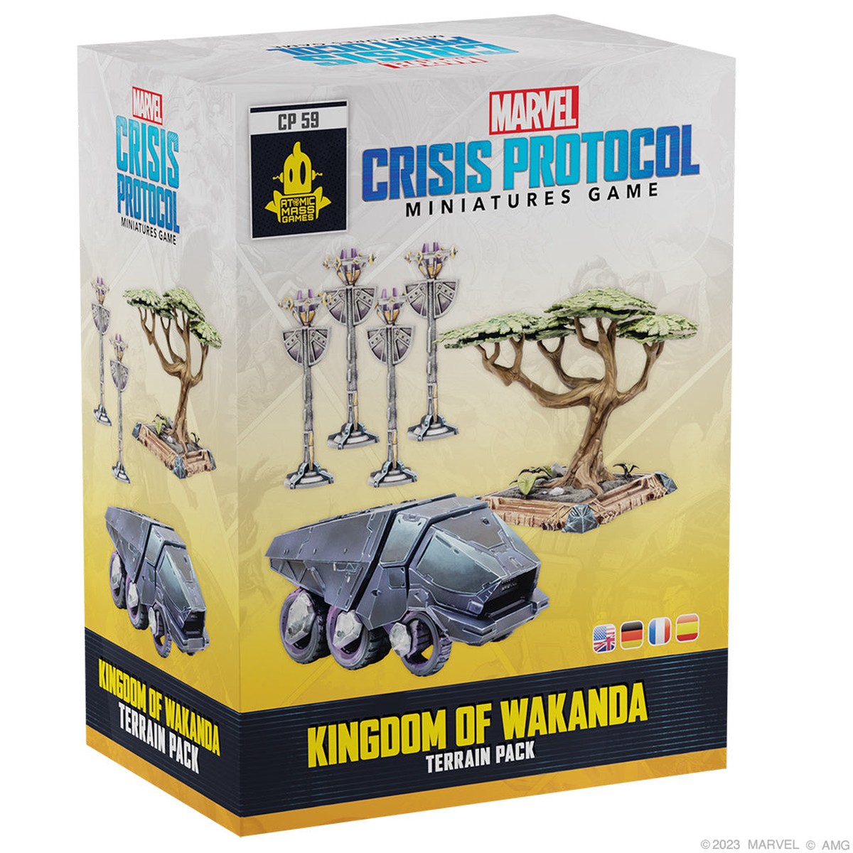Hot Sale Marvel Crisis Protocol: Kingdom of Wakanda Terrain Pack