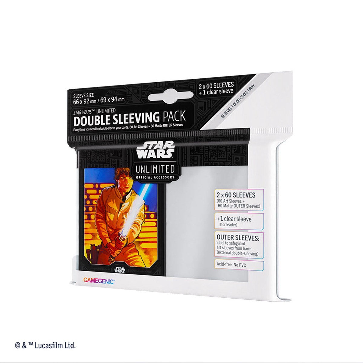 Star Wars: Unlimited TCG - Double Sleeving Pack - Luke Skywalker