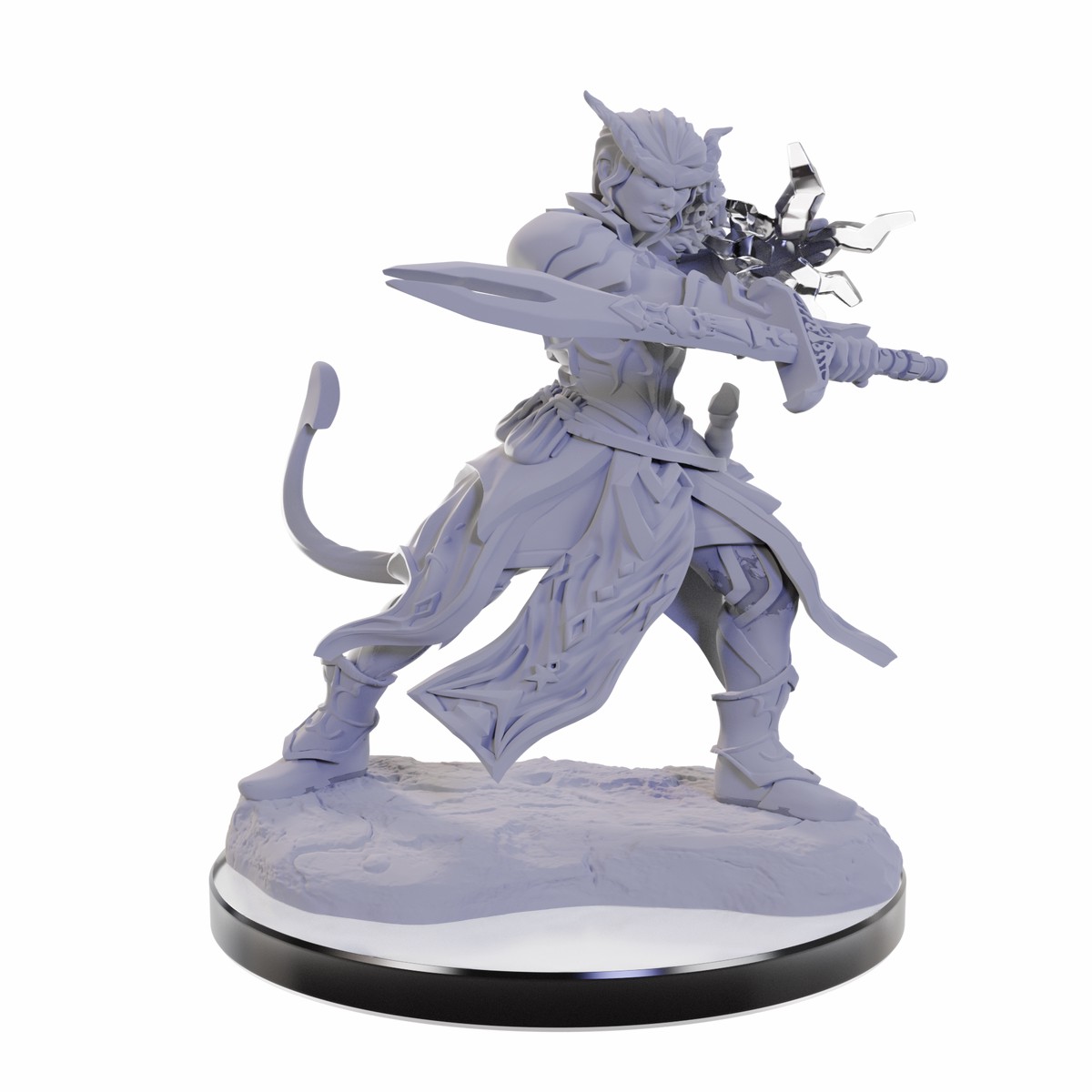 Dungeons & Dragons Nolzur's Marvelous Unpainted Miniatures: W22 Tiefling Warlocks
