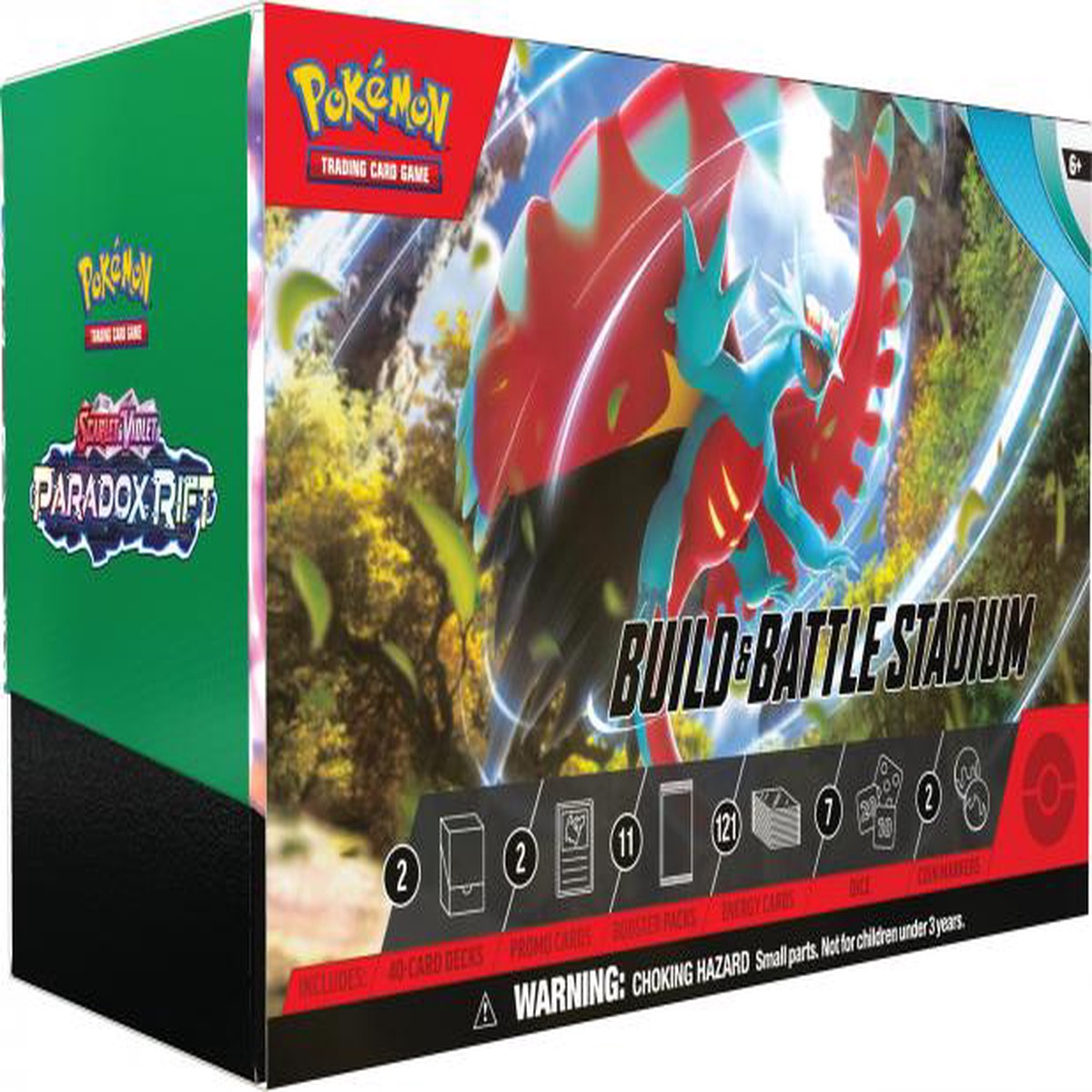 Pokemon TCG: Scarlet & Violet - Paradox Rift Build & Battle Stadium