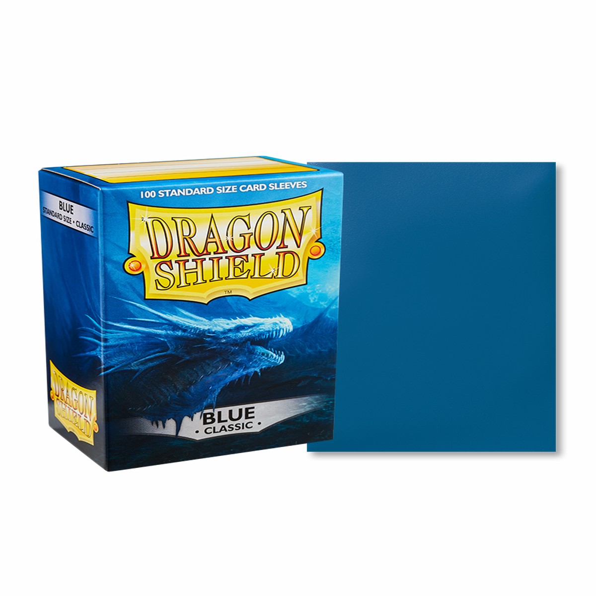 Dragon Shields: (100) Classic Blue