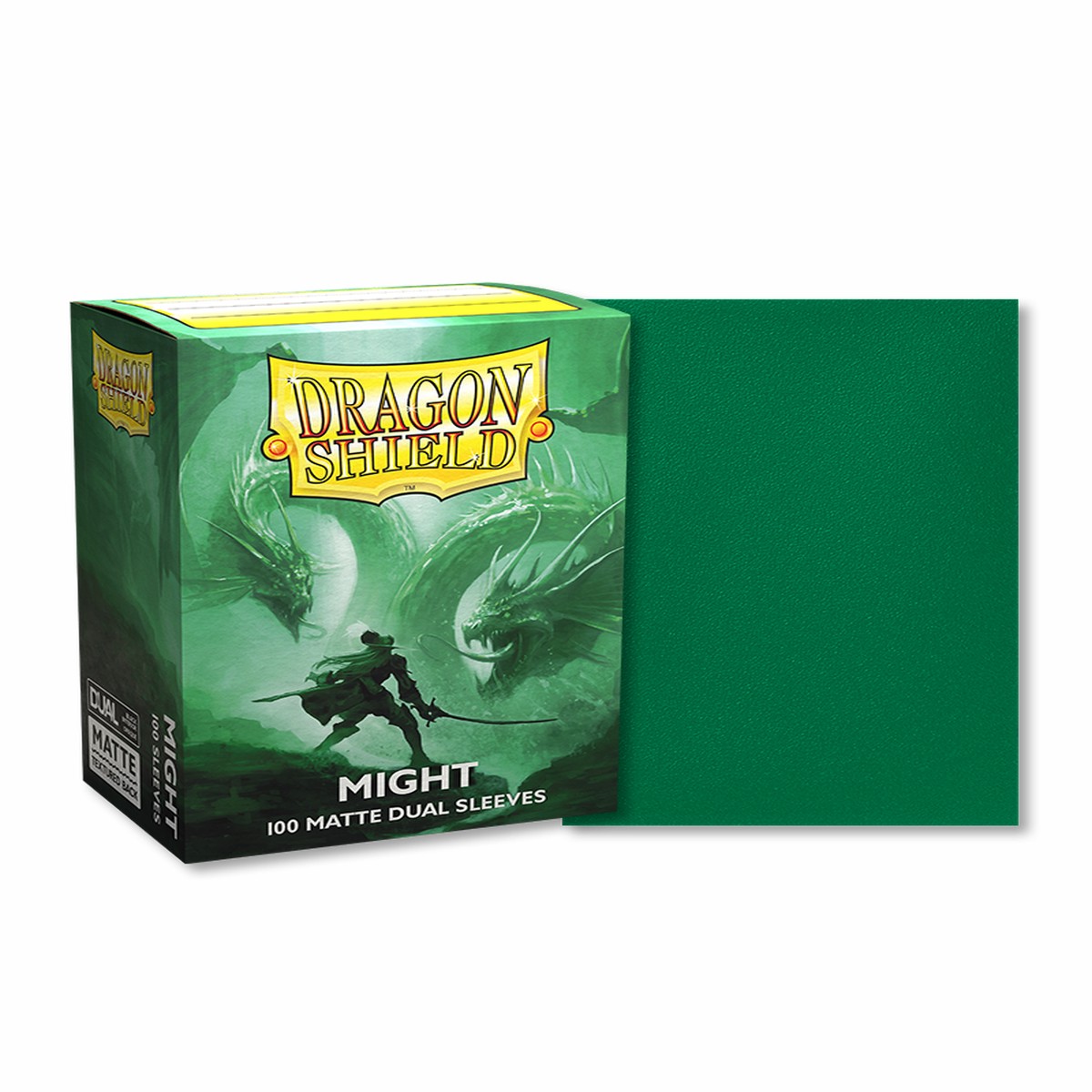 Dragon Shields: (100) Matte Dual - Might