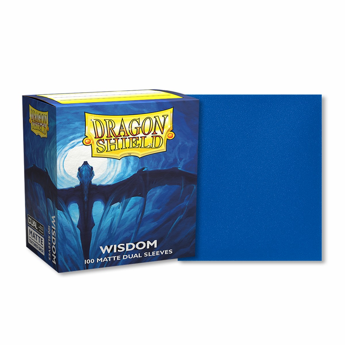 Dragon Shields: (100) Matte Dual - Wisdom
