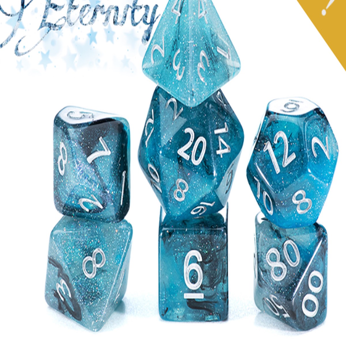 Gate Keeper Dice: Eternity Aether Dice 7 Die Set