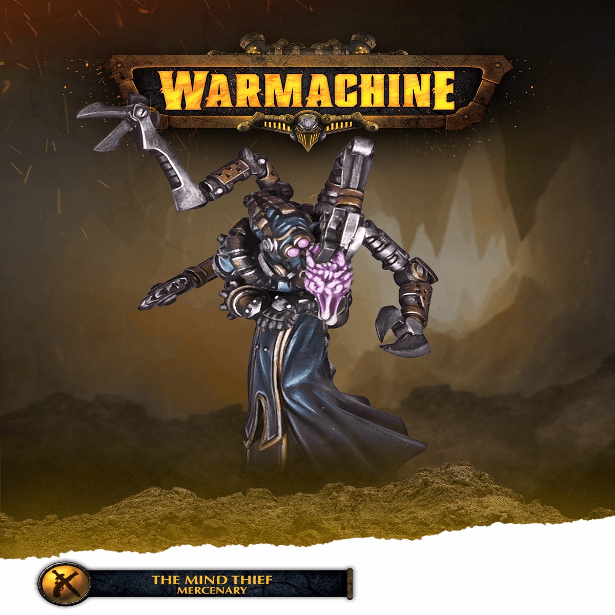 Warmachine: Mercenaries- Mind Thief