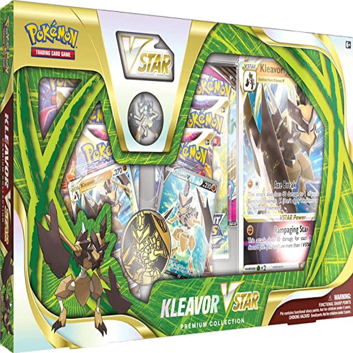 Pokemon TCG: Kleavor VSTAR Premium Collection