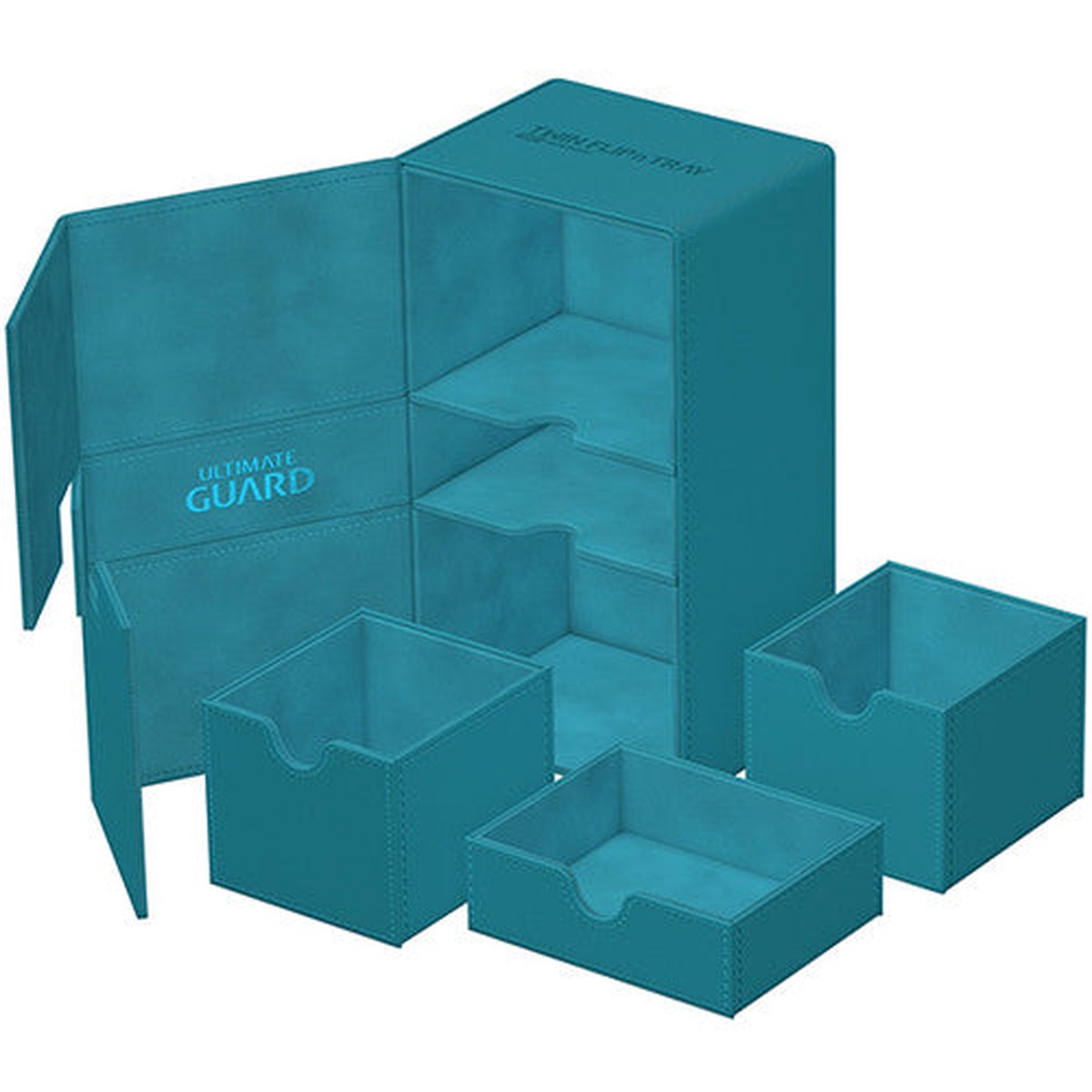 Ultimate Guard Twin Flip n Tray Monocolor 200+ Petrol