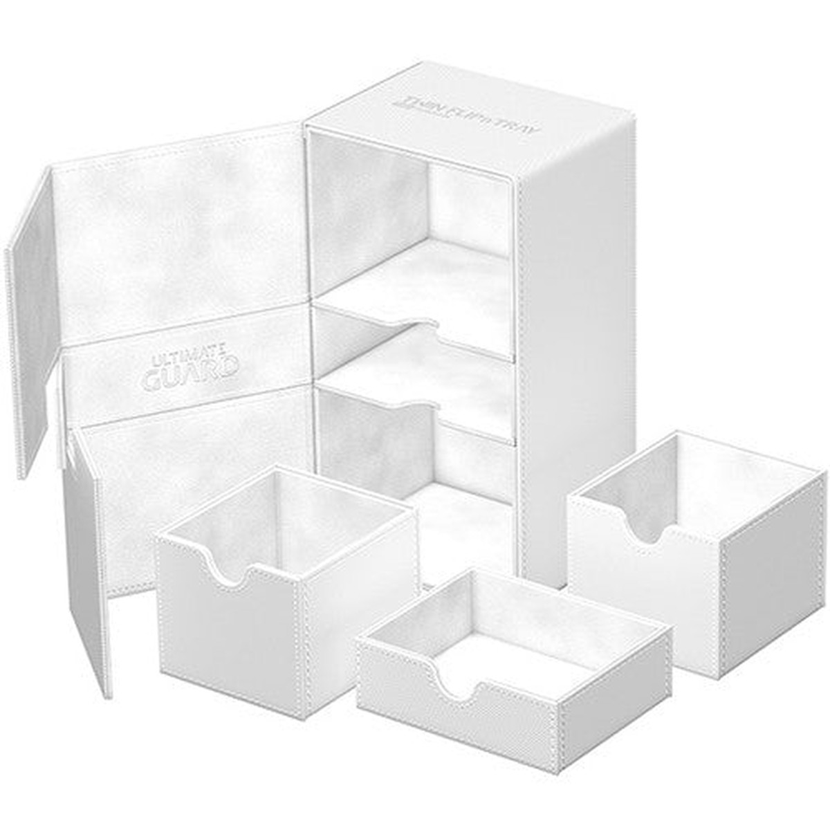 Ultimate Guard Twin Flip n Tray Monocolor 200+ White