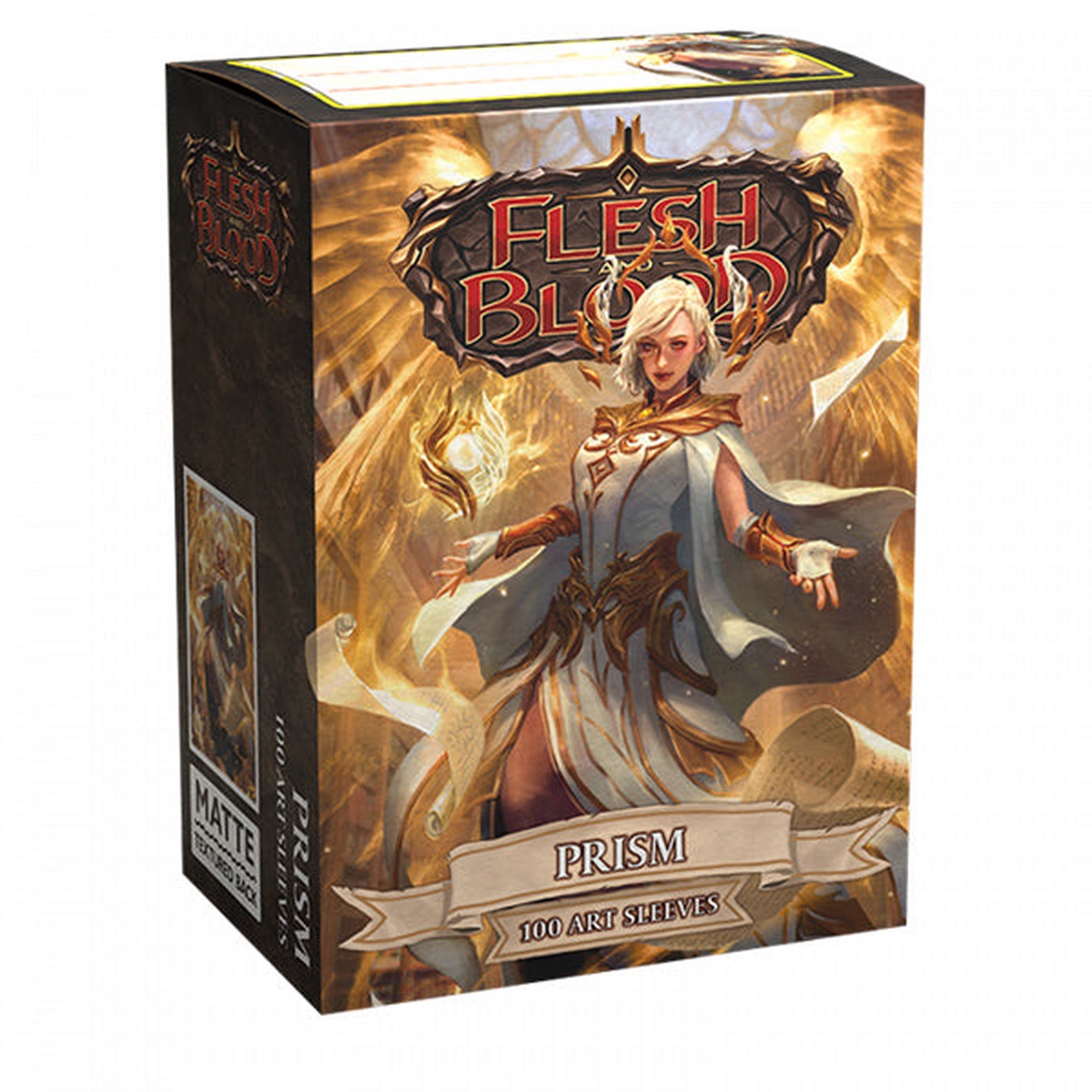Dragon Shield Sleeves: Standard- Matte 'Flesh & Blood Prism' Art (100 ct.)