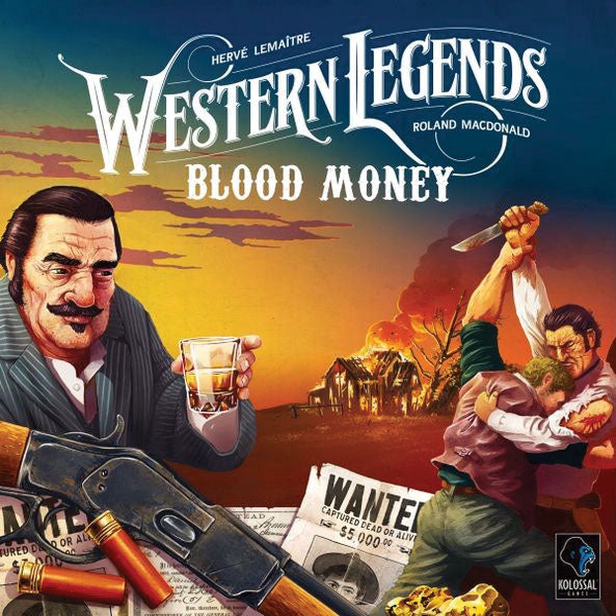 Hot Sale Western Legends: Blood Money