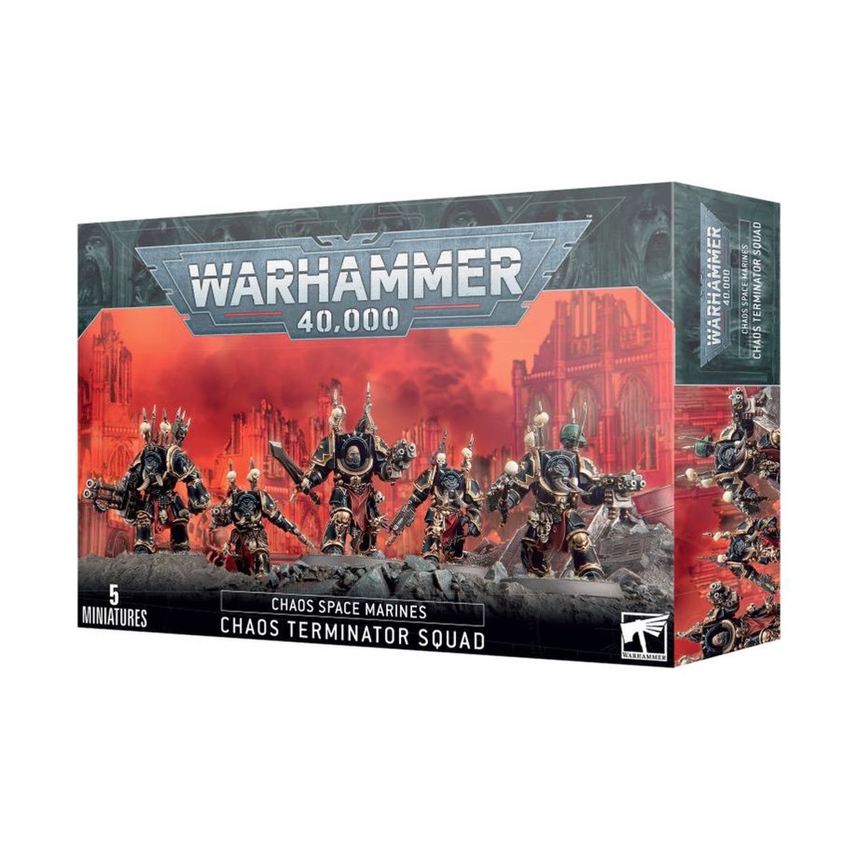 Warhammer 40,000 Chaos Space Marines - Chaos Terminator Squad