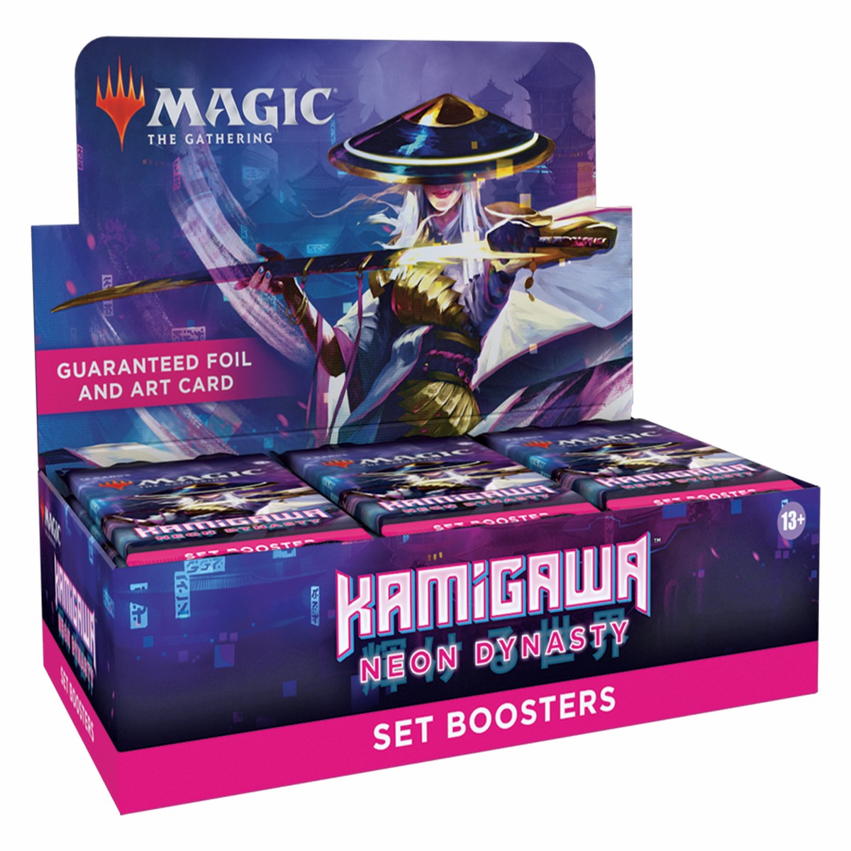 Magic the Gathering CCG: Kamigawa Neon Dynasty Set Booster Box