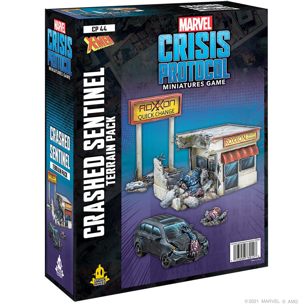 New Arrival Marvel Crisis Protocol: Crashed Sentinel Terrain Pack