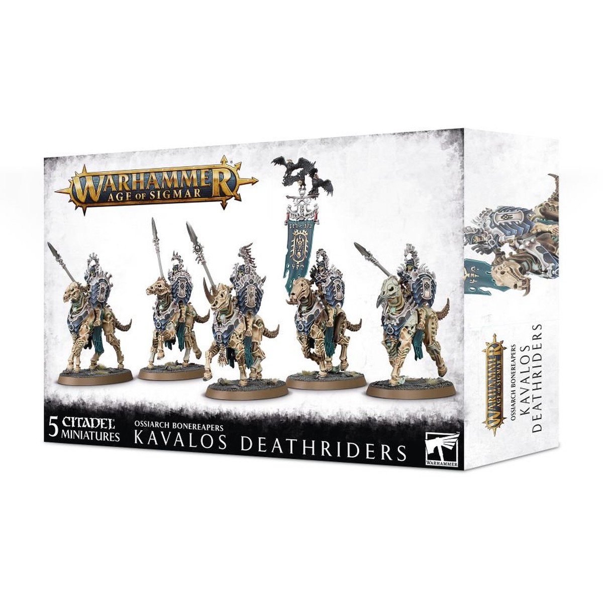 Warhammer Age of Sigmar: Battleforce: Ossiarch Bonereapers Kavalos Deathriders