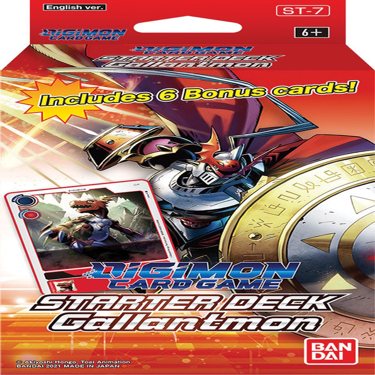 Digimon TCG: Starter Deck Display - Gallantman