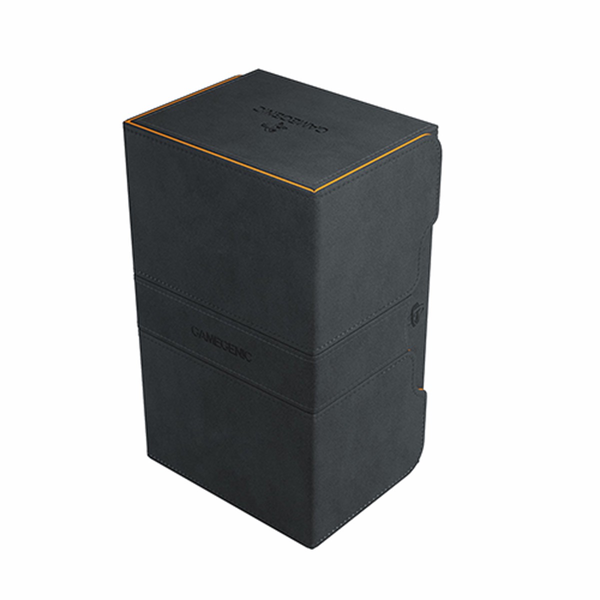 Stronghold 200+ XL Card Convertible Deck Box: Black/Orange (2021 Edition)
