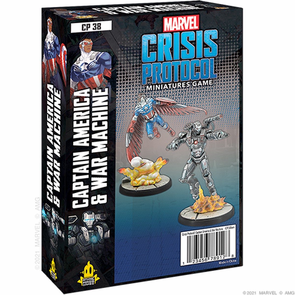 Marvel Crisis Protocol: Captain America and War Machine
