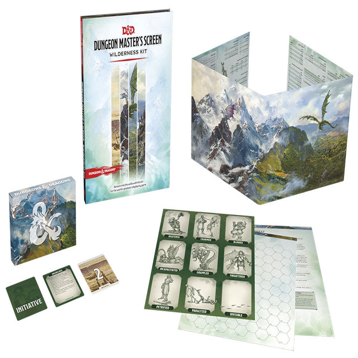Dungeons & Dragons RPG: Dungeon Master's Screen Wilderness Kit