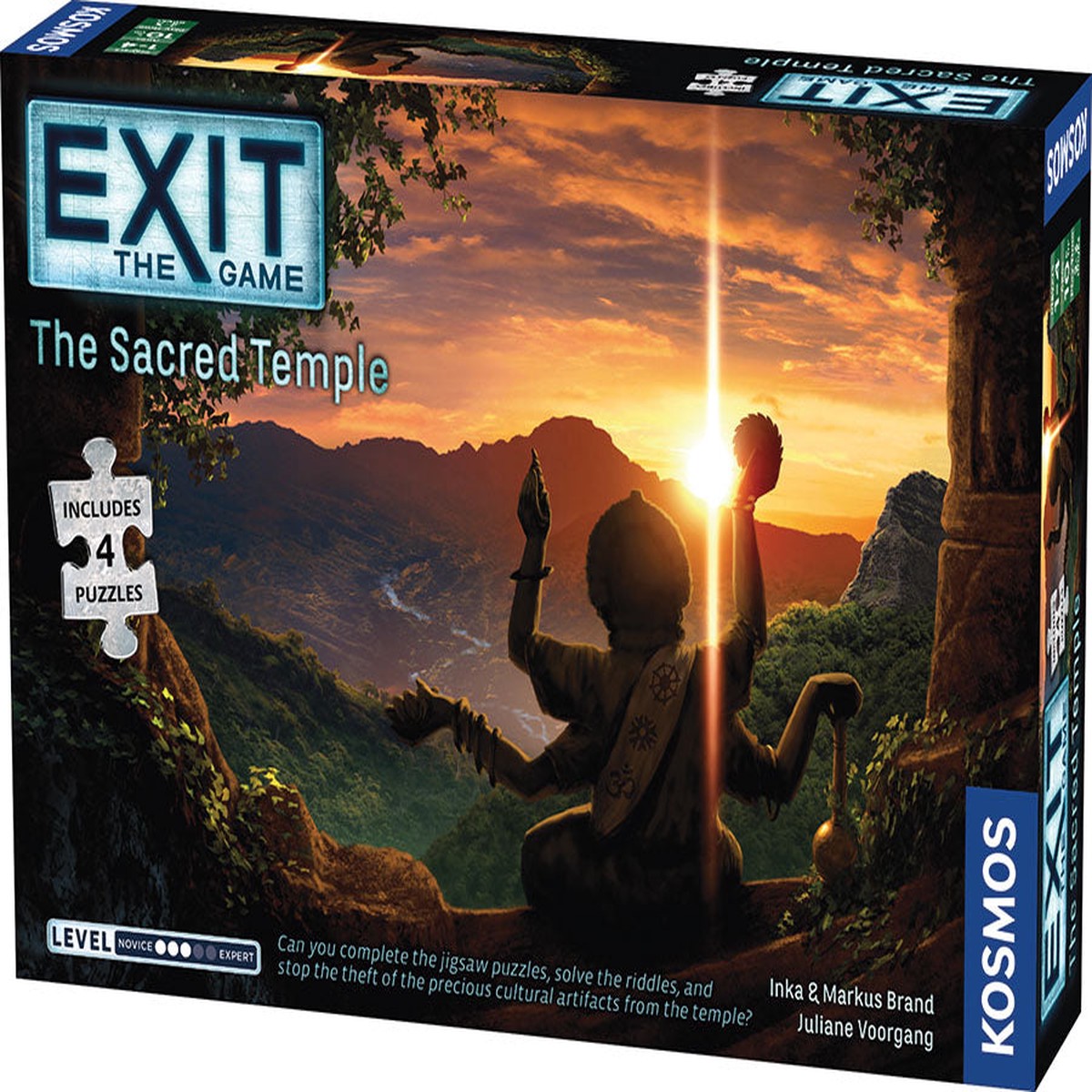 Exit: The Sacred Temple (w/ Puzzle)