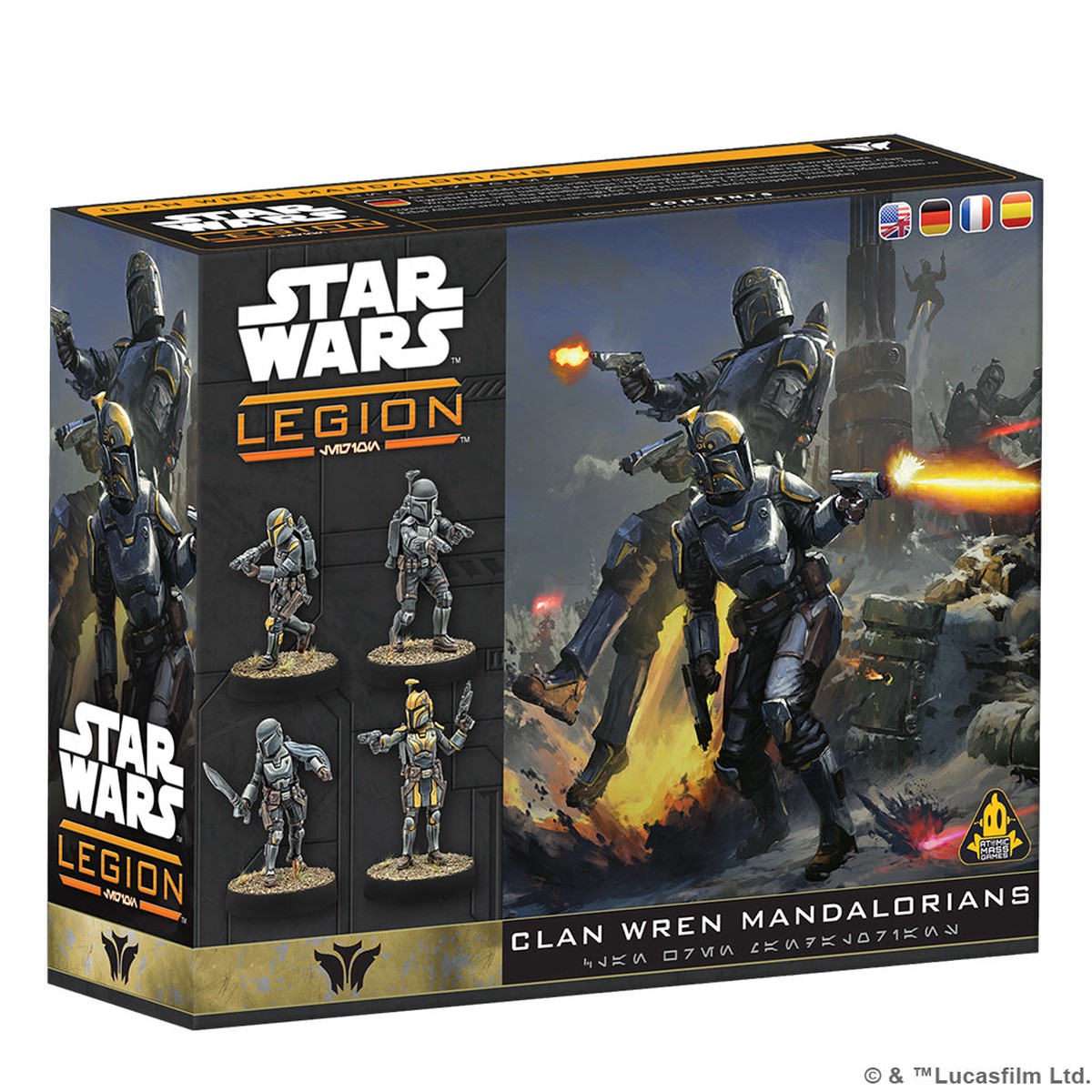 Hot Sale Star Wars: Legion - Clan Wren Mandalorians