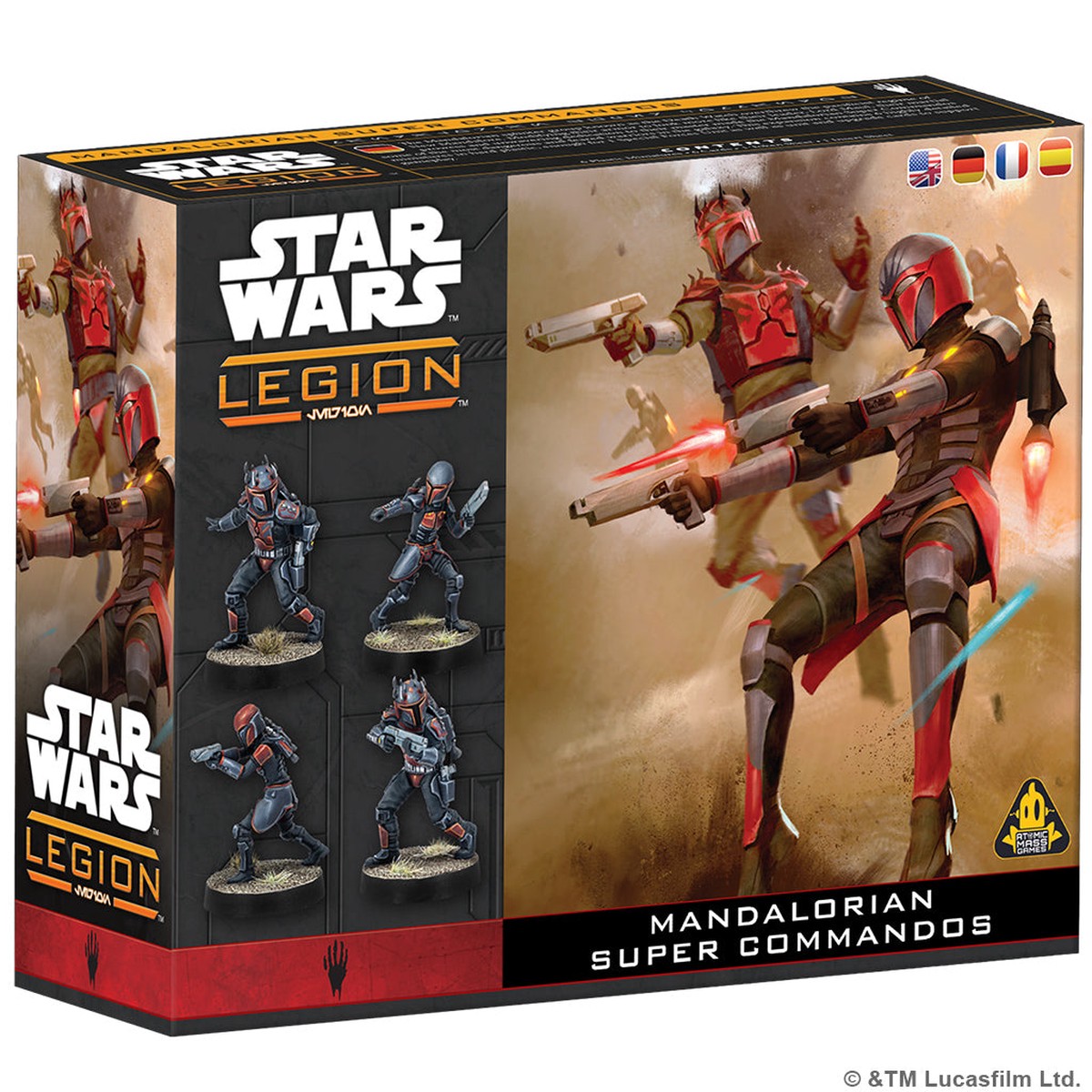 Hot Sale Star Wars: Legion - Mandalorian Super Commandos