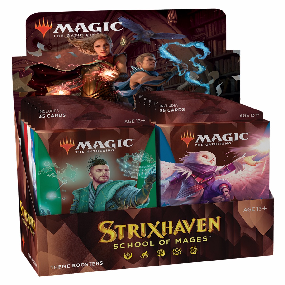 Magic the Gathering CCG: Strixhaven Theme Boosters