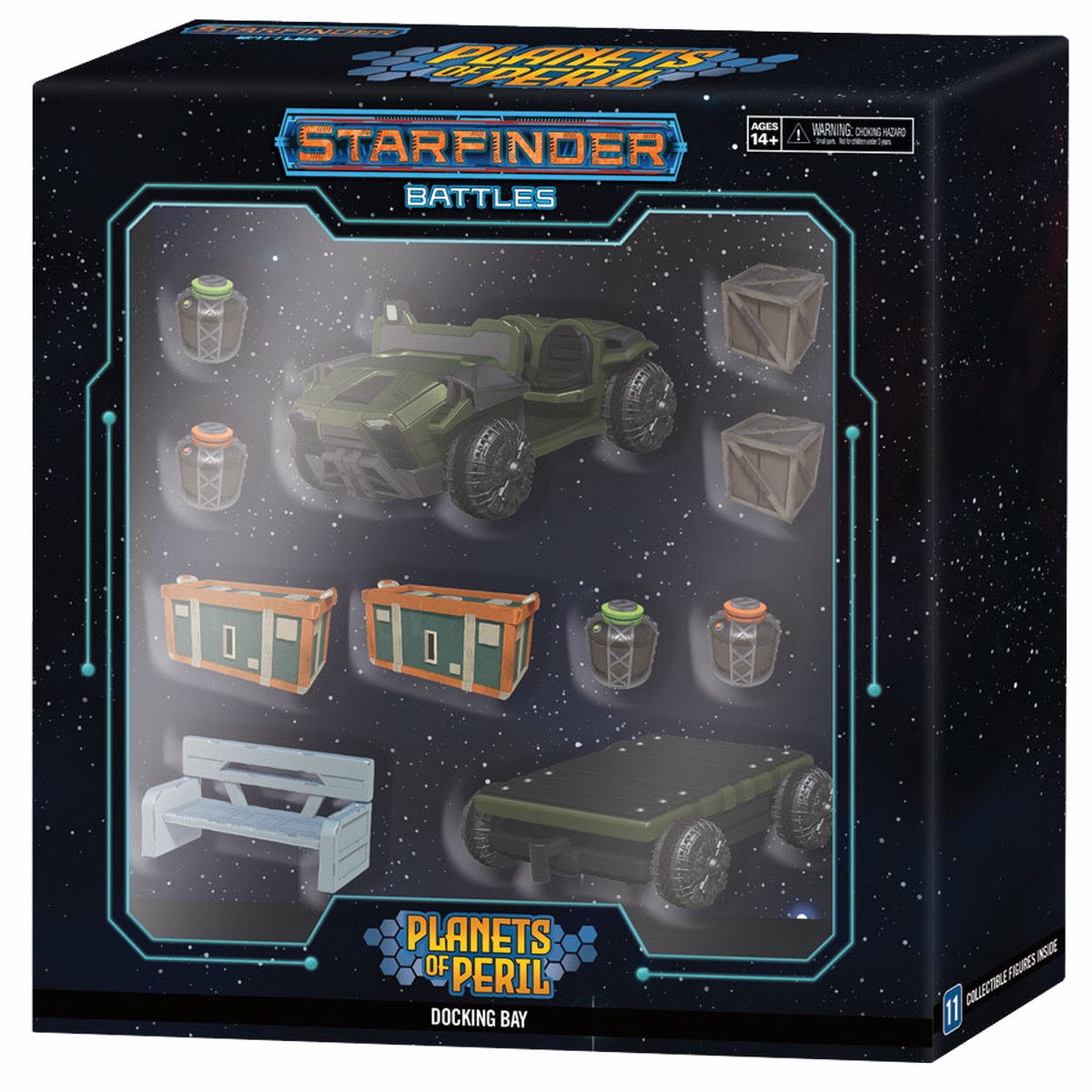 Hot Sale Starfinder Battles: Planets of Peril Docking Bay Premium Set