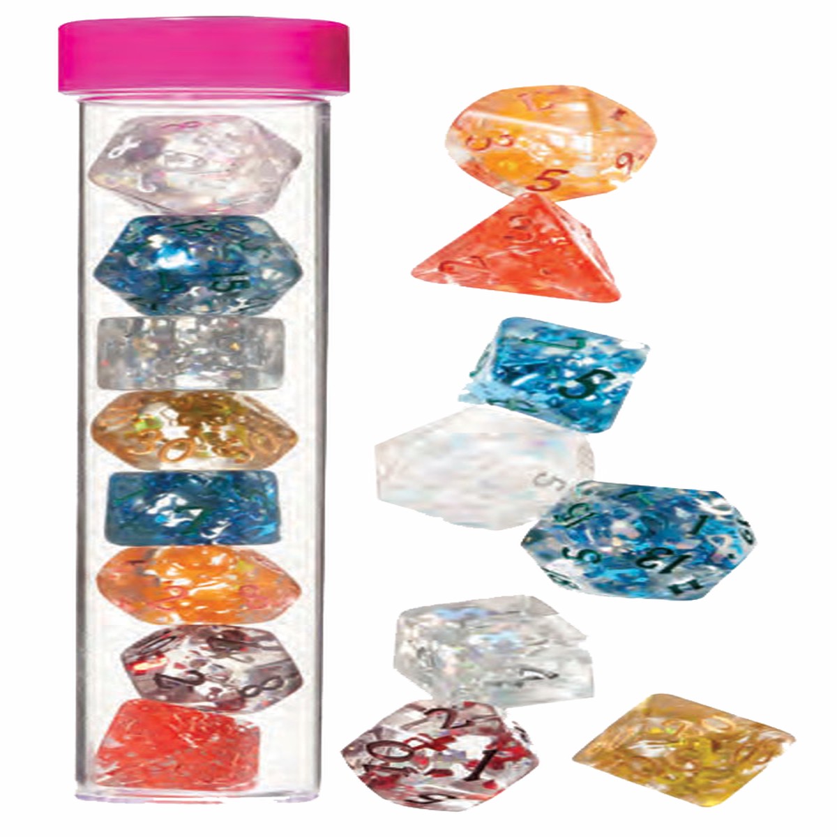 Sirius Dice RPG Charity Dice Set (7): Cancer Awareness