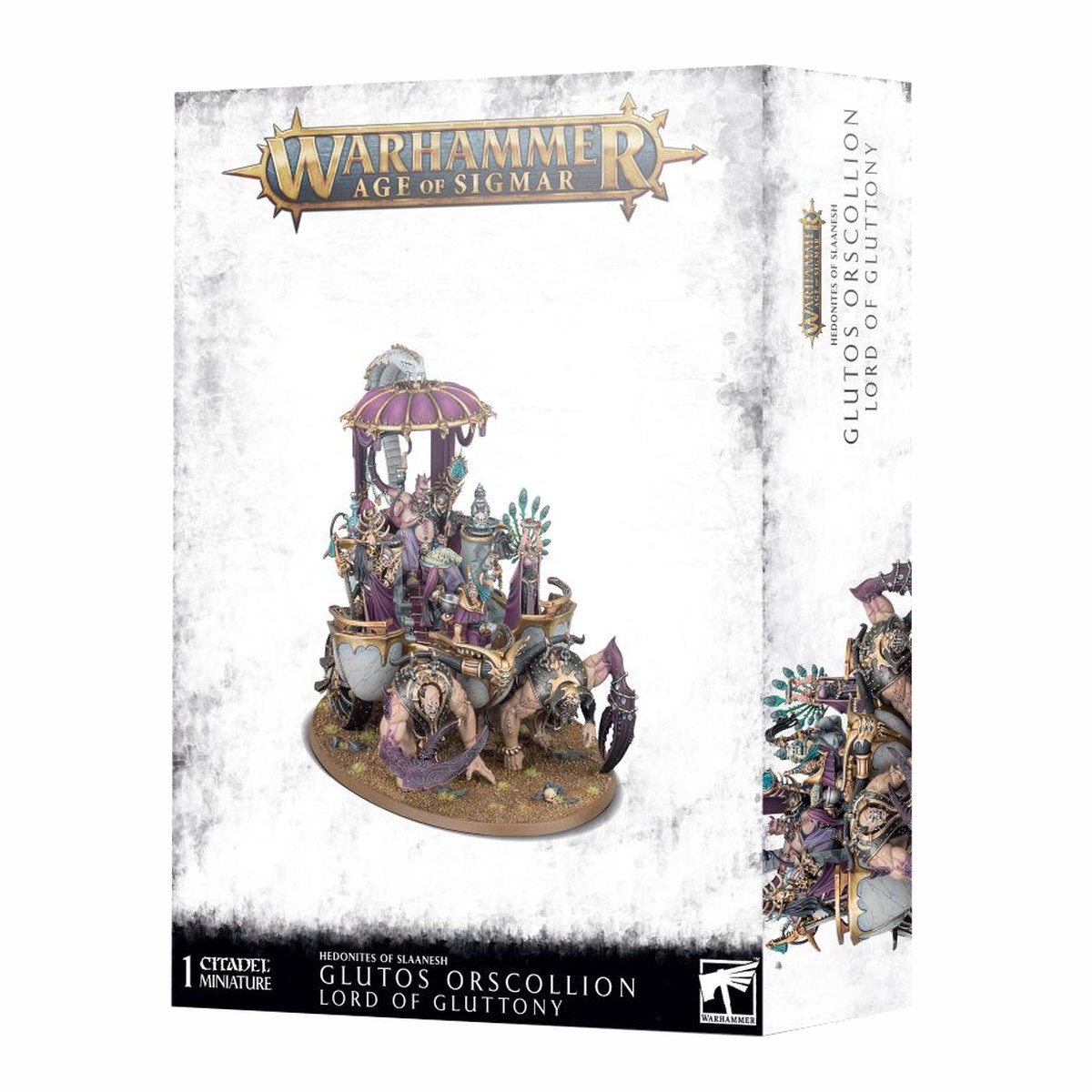 Warhammer Age of Sigmar: Hedonites of Slaanesh: Glutos Orscollion, Lord of Gluttony