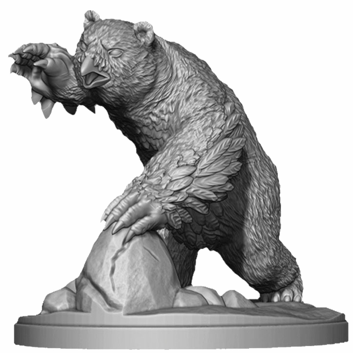 Dungeons & Dragons RPG: Icewind Dale: Rime of the Frostmaiden - Snowy Owlbear