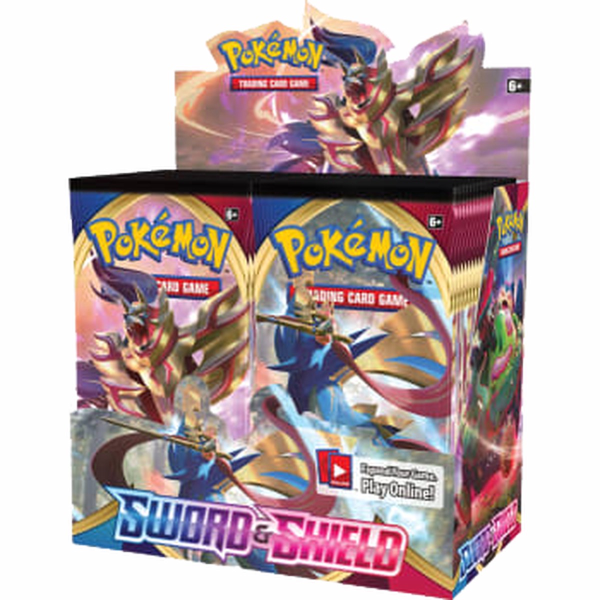 Pokemon TCG: Sword & Shield Booster Display