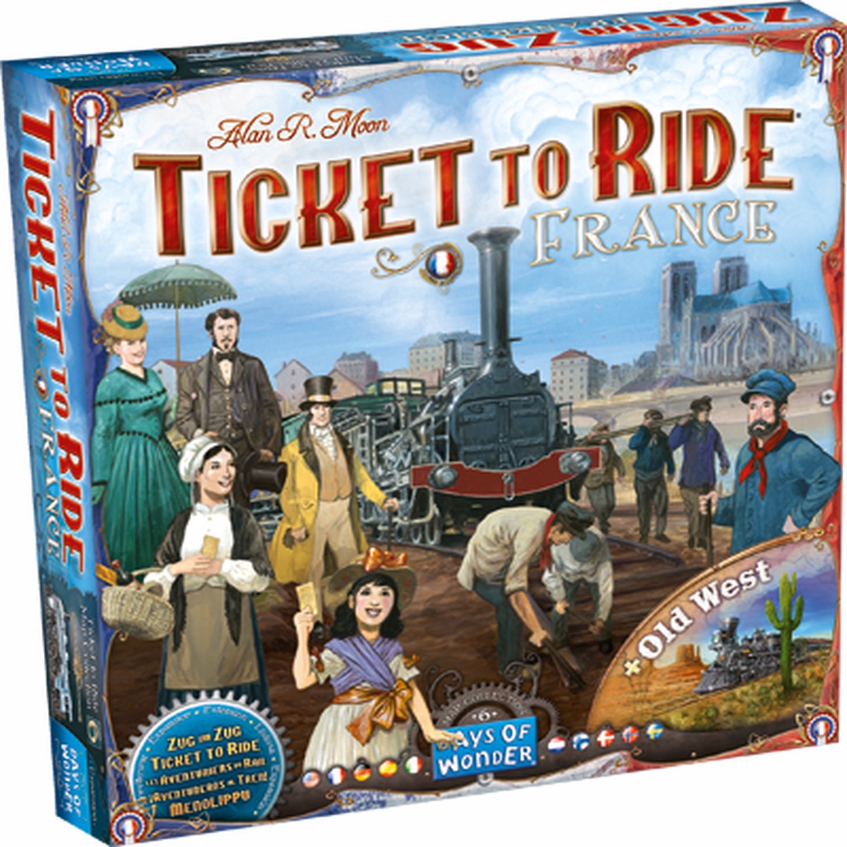 Ticket to Ride: France/Old West Map 6