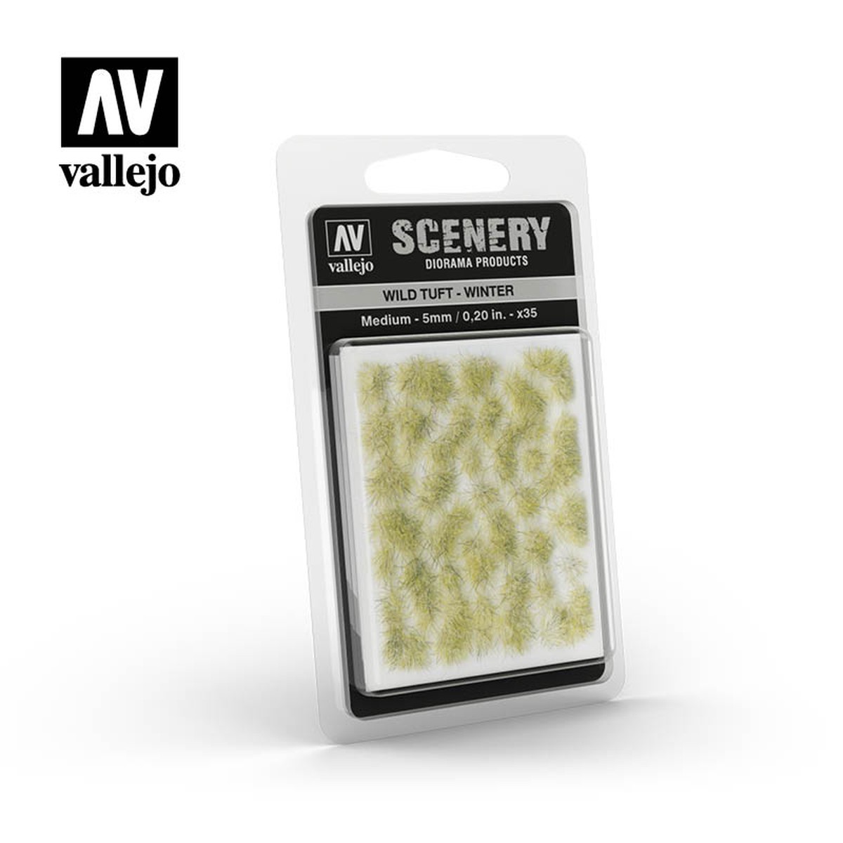 Vallejo Scenery: Wild Tuft - Winter (5mm)
