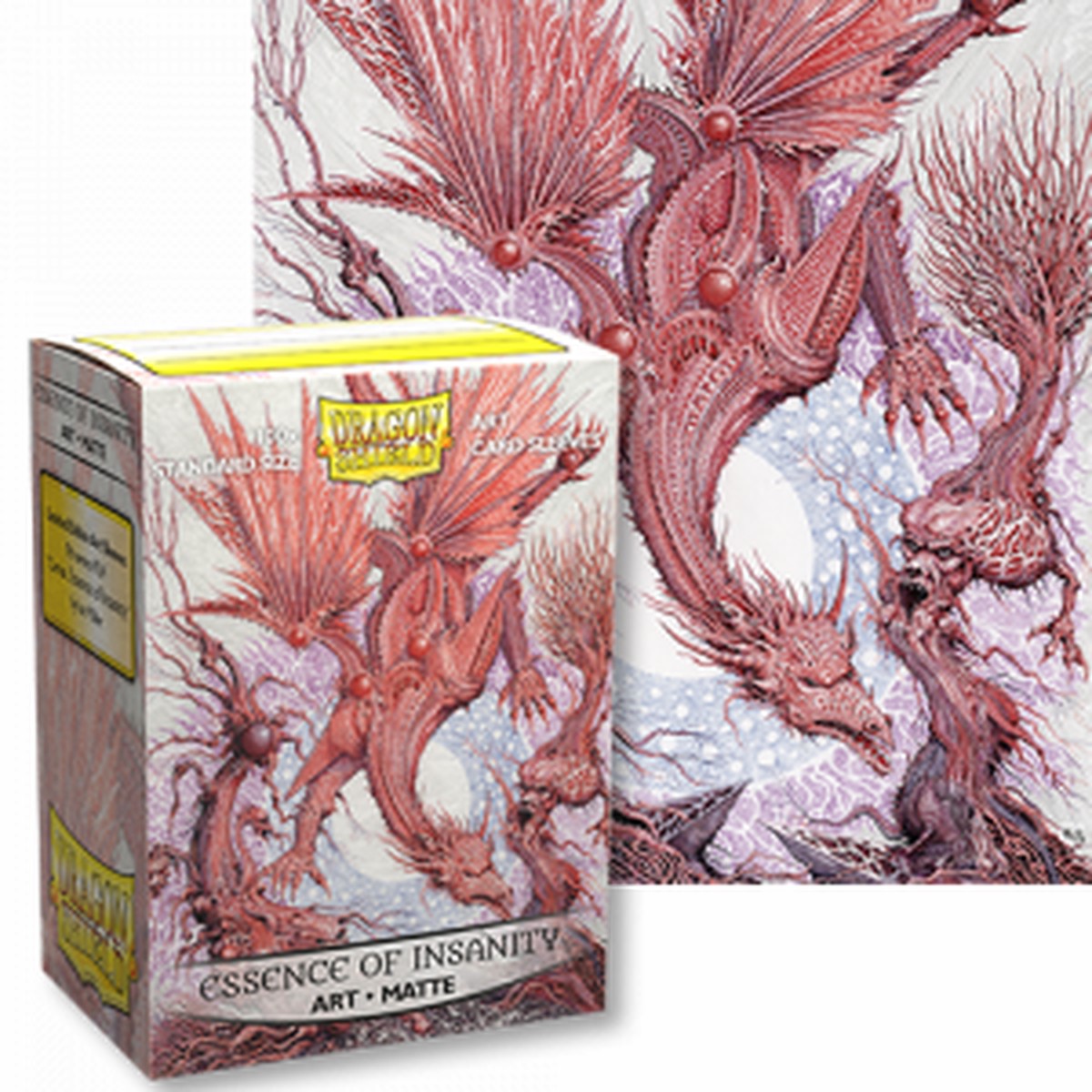 Dragon Shield: (100) Game Sleeves Art Matte Limited Edition Essence of Insanity