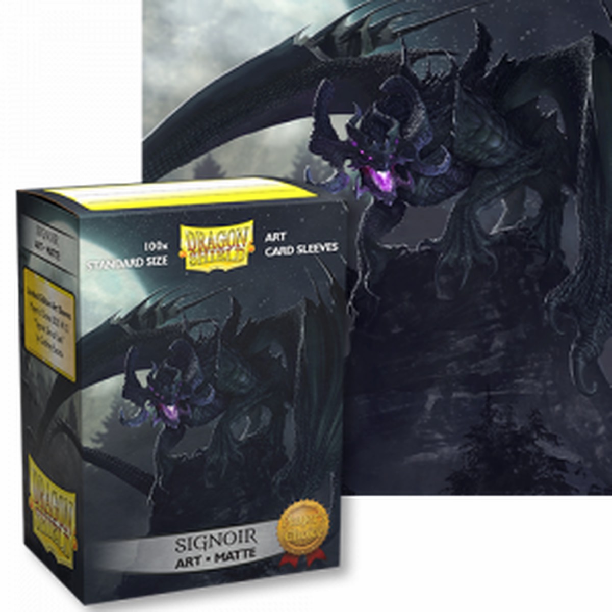 Dragon Shields: (100) Matte Art - Signoir